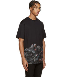 T-shirt à col rond noir Givenchy