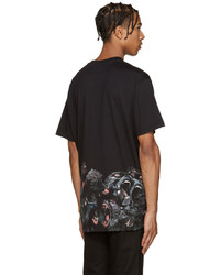 T-shirt à col rond noir Givenchy