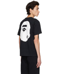 T-shirt à col rond noir BAPE