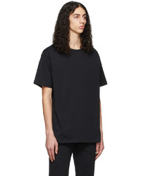 T-shirt à col rond noir Balmain