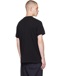 T-shirt à col rond noir Fred Perry