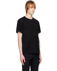 T-shirt à col rond noir Comme des Garcons Homme Deux