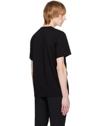 T-shirt à col rond noir Comme des Garcons Homme Deux