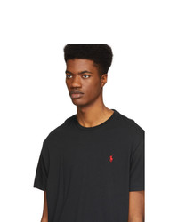 T-shirt à col rond noir Polo Ralph Lauren