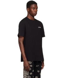 T-shirt à col rond noir Amiri