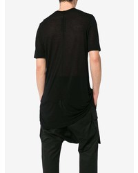 T-shirt à col rond noir Rick Owens