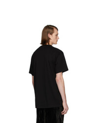 T-shirt à col rond noir Balenciaga