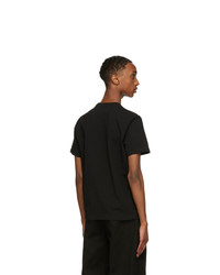 T-shirt à col rond noir Bottega Veneta