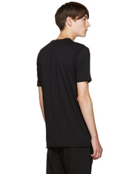 T-shirt à col rond noir Damir Doma