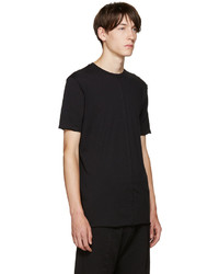 T-shirt à col rond noir Damir Doma