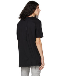 T-shirt à col rond noir 11 By Boris Bidjan Saberi