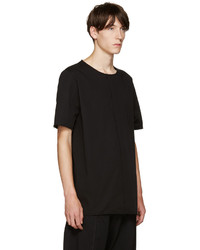 T-shirt à col rond noir Damir Doma