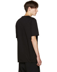 T-shirt à col rond noir Damir Doma