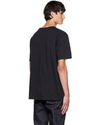 T-shirt à col rond noir Nudie Jeans