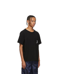 T-shirt à col rond noir Alexander Wang