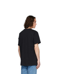 T-shirt à col rond noir JW Anderson