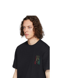 T-shirt à col rond noir JW Anderson