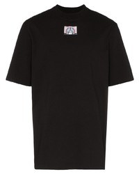 T-shirt à col rond noir Boramy Viguier