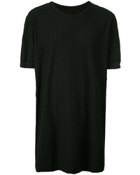 T-shirt à col rond noir Boris Bidjan Saberi