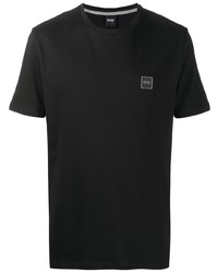 T-shirt à col rond noir BOSS HUGO BOSS