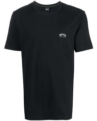 T-shirt à col rond noir BOSS HUGO BOSS