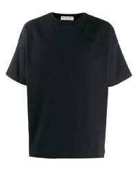 T-shirt à col rond noir Bottega Veneta