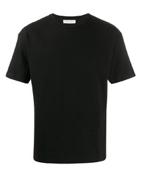 T-shirt à col rond noir Bottega Veneta