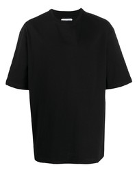 T-shirt à col rond noir Bottega Veneta