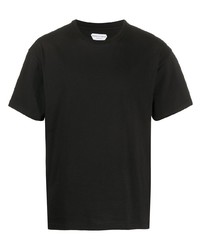 T-shirt à col rond noir Bottega Veneta