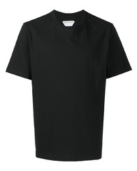 T-shirt à col rond noir Bottega Veneta