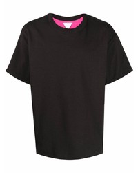 T-shirt à col rond noir Bottega Veneta