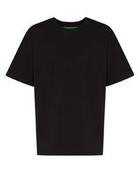 T-shirt à col rond noir Bottega Veneta