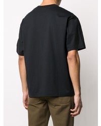 T-shirt à col rond noir Acne Studios