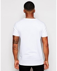 T-shirt à col rond noir Asos