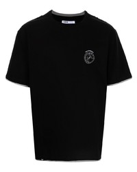 T-shirt à col rond noir C2h4