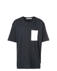 T-shirt à col rond noir Calvin Klein Jeans