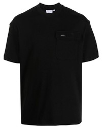 T-shirt à col rond noir Calvin Klein