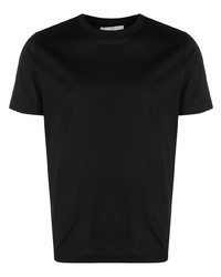 T-shirt à col rond noir Canali