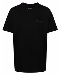 T-shirt à col rond noir Carhartt WIP