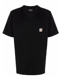 T-shirt à col rond noir Carhartt WIP