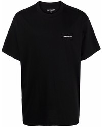 T-shirt à col rond noir Carhartt WIP