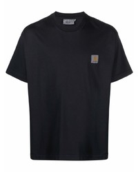 T-shirt à col rond noir Carhartt WIP