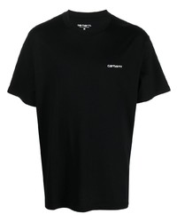 T-shirt à col rond noir Carhartt WIP