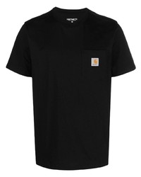 T-shirt à col rond noir Carhartt WIP