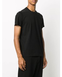 T-shirt à col rond noir Rick Owens