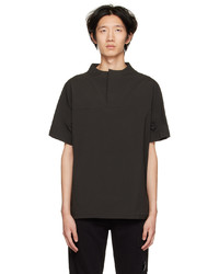 T-shirt à col rond noir CCP