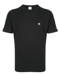 T-shirt à col rond noir Champion
