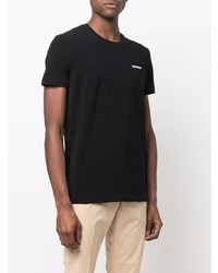 T-shirt à col rond noir Dondup