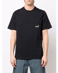 T-shirt à col rond noir Oamc