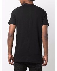 T-shirt à col rond noir Rick Owens